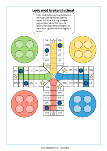 Matematikspil - Ludo