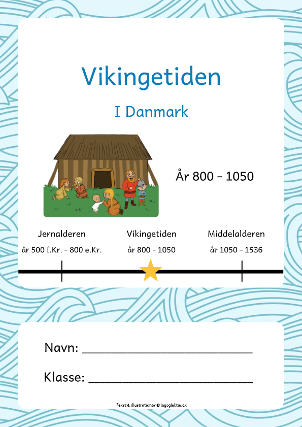 Undervisningsmateriale om Vikingetiden i Danmark til 5. klasse og 6. klasse.