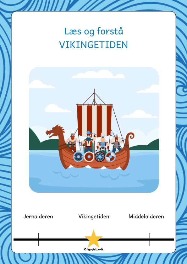 Læs og forstå hæfte om vikingetiden i dansk