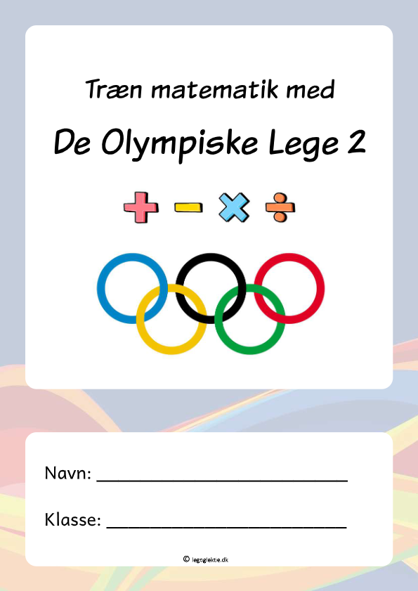 Matematikopgaver til 4. - 5. klasse om de olympiske lege.