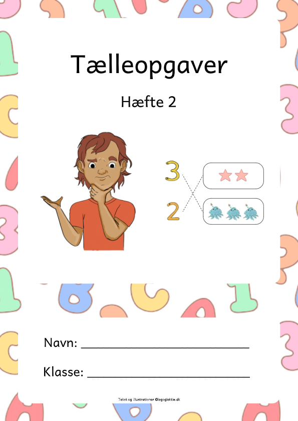 tælleopgaver matematik sjov