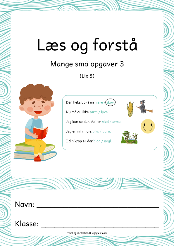 Læs og forstå til dansk 1. - 2. klasse.