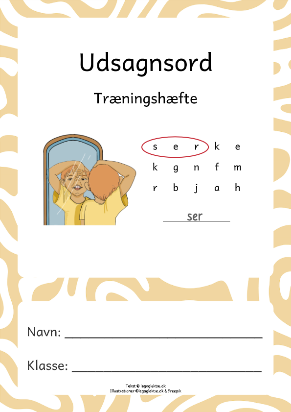 Træn udsagnsord med disse opgaver med ordklasser til dansk 3. - 4. klasse