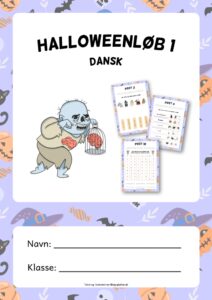 halloween dansk løb 2. klasse 3. klasse